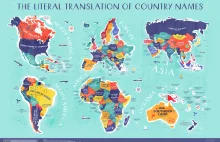 Co dosłownie oznaczają nazwy krajów świata?