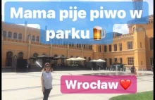 Muzułmanka pierwszy raz pije piwo w parku - Wrocław