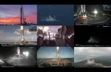 Krótka fanowska kompilacja ukazująca wszystkie udane lądowania Falcon 9