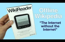 WikiReader - przenośny czytnik Wikipedii offline z 2009 roku