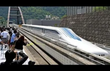 Super Fast Japanese Train 603 km/h | World speed RECORD !!!