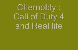 Call of Duty 4 vs real life