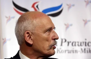 Korwin-Mikke wkracza na unijne salony