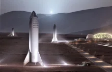 Tak ma wyglądać baza na Marsie według SpaceX
