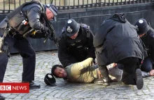 Mężczyzna zatrzymany w brytyjskim parlamencie