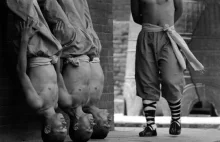 Trening sztuk walki mnichów Shaolin