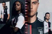 Juventus Turyn i adidas prezentują nowe koszulki. Koniec z czarno białymi pasami