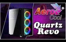 Prezentacja obudowy AeroCool Quartz Revo RGB - Szkło Szkło Szkło i...