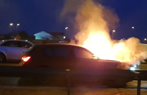 8 lutego moje BMW w czasie jazdy stanęło w płomieniach, nic nie dało się zrobić