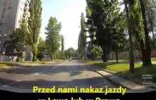 Nowy sposób wyprzedzania autobusu.