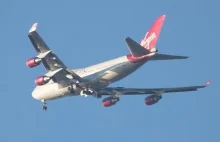 Samolot Virgin Atlantic bedzie ladowal awaryjnie na Gatwick. [eng]
