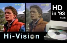 Hi-Vision Laserdisc - obraz HD z 1993 roku.