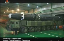 Północnokoreańska telewizja pokazała zdjęcia i film z ostatniej próby rakietowej
