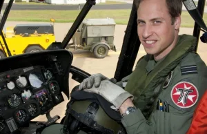 Książę William, alias kapitan pilot Wales, uratował życie tonącej nastolatce