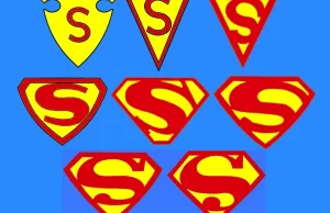 Ewolucja symbolu Supermana