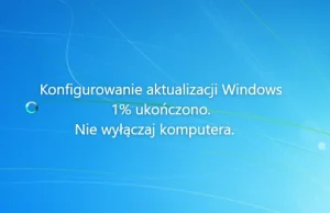 Fałszywe okna Windows Update.