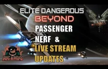 Elite: Dangerous Beyond Updates and the Passenger Mission Nerf