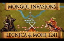Ekspansja Mongołów na Europę - Bitwa pod Legnicą (1241) [ENG]