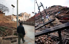 Trzęsienie ziemi w Nepalu - rok po straszliwym kataklizmie. (galeria)