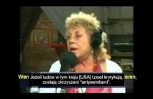 Była minister Izraela o triku holocaustu