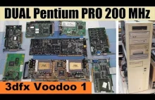 Dual Intel Pentium PRO 200 MHz + 3Dfx Voodoo