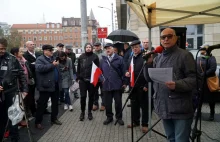 Protest przedsiębiorców w Poznaniu przeciwko obietnicom socjalnym