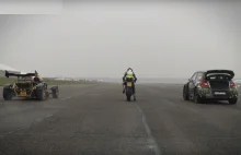 Czy motocykl da radę? Drag Race na mokrym!