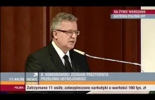 Komorowski Przemawia Na Mszy Za Jaruzelskiego (30.05.2014