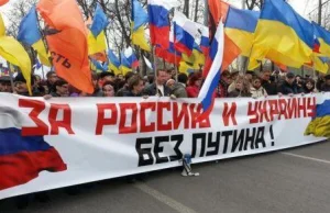50.000 ludzi wyszło na ulice Moskwy sprzeciwjając się interwencji na Krymie