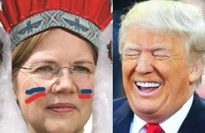 Demokratyczna senator przez lata udawała Indiankę? Trump nazywa ją "Pocahontas".