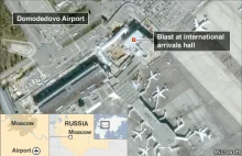 Wybuch w Moskwie zarejestrowany na CCTV