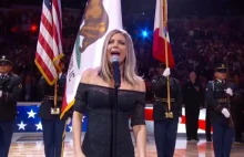 NBA All-Star 2018: Fergie zaśpiewała hymn narodowy. Po występie Charles...