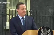 Cameron rezygnuje z bycia premierem UK!