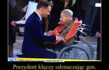 Gest Andrzeja Dudy zachwycił internautów