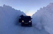 Rosja zasypana śniegiem