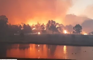 Gigantyczne pożary we wschodniej Australii