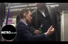 British man goes on racist rant at polish man for drinking on train |...