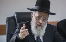 Nie-żydzi mają prawo przebywać w Izraelu tylko jako służący – rabin Icchak Josef