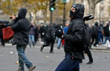 Bitwa na ulicach Paryża. Starcia z policją