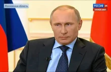 Putin: 'Ludzie, którzy strzelali w Kijowie, byli szkoleni w Polsce'