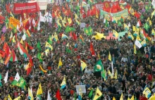 20 tys. Kurdów protestuje w Duesseldorfie; „Dziś Kobane, a jutro...?”