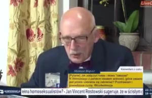 Janusz Korwin-Mikke: jestem za legalizacją posiadania pornografii dziecięcej