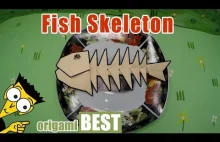 How To Make Fish Skeleton From Paper
