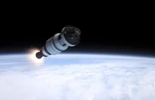 Animacja prezentująca zaplanowany na rok 2014 lot pojazdu kosmicznego Orion