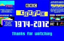 Po 38 latach BBC wyłącza Ceefax - pierwszy teletekst na świecie