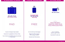 Nowa polityka bagażowa w Wizz Air! to już pewne!