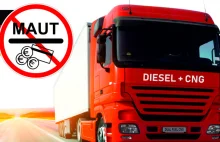 Ciężarówki dwupaliwowe Diesel-CNG zwolnione z opłat drogowych w Niemczech