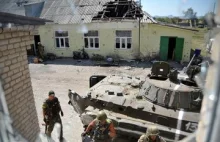Lotnisko w Ługańsku padło. Batalion rosyjskich czołgów rusza dalej