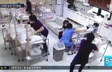 Jak pielęgniarki z oddziału noworodków reagują na trzęsienie ziemi