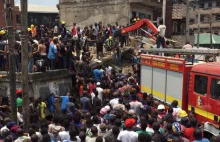Nigeria:100 uczniów pod gruzami zawalonego budynku